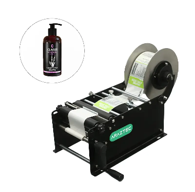 دستگاه لیبل چسبان بطری های استوانه ای مدلL1